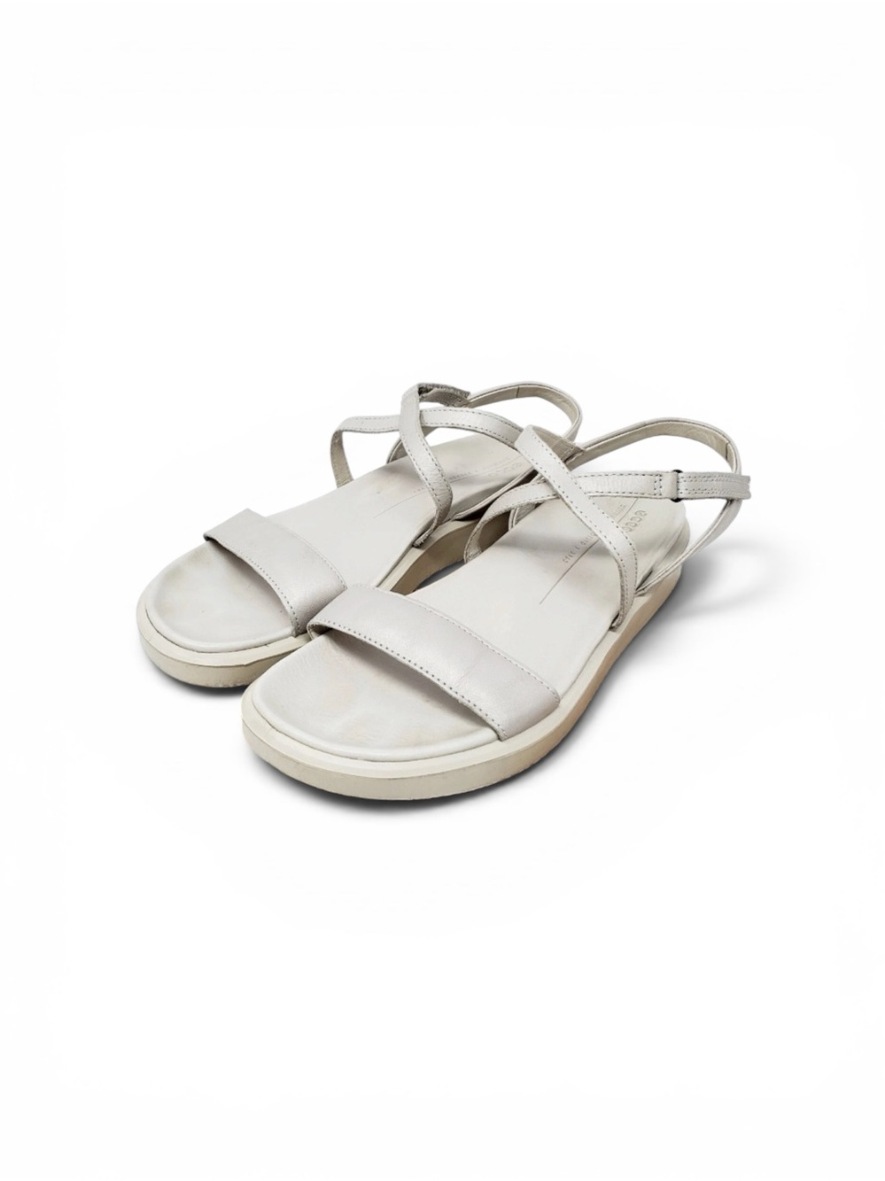 Ecco Flowt Women’s Gray Strappy Comfort Sandals 9/40